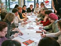 Демонстрационный мастер-класс от компании «Арс Хобби» «Объемный декупаж». Мастер Магдалина Соловьева.