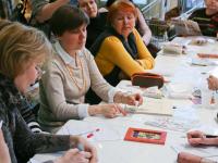 Демонстрационный мастер-класс от компании «Арс Хобби» «Объемный декупаж». Мастер Магдалина Соловьева.