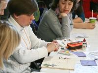 Демонстрационный мастер-класс от компании «Арс Хобби» «Объемный декупаж». Мастер Магдалина Соловьева.