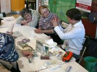 Демонстрационный мастер-класс от компании «Арс Хобби» «Стеклянная мозаика». Мастер Магдалина Соловьева.