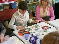 Демонстрационный мастер-класс от компании «Арс Хобби» «Стеклянная мозаика». Мастер Магдалина Соловьева.