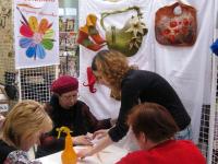 Презентация техники сухого и мокрого валяния. Мастер Елизавета Романова.