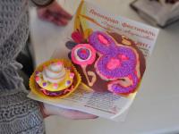 Мастер-класс от компании «Конус Трейд», представляющий продукцию тм «Оранжевый слон». Мастер Людмила Киселёва.