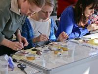 Мастер-класс от журнала «Лена рукоделие»: декупаж в стиле шебби-шик. 