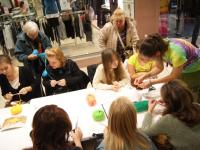 Мастер-класс по плетению мандал из ниток. Мастер Юлия Казарина