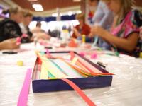 Мастер-класс по изготовлению открытки в технике плетения гармошки из бумаги. Мастер Александра Мкртчян