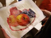 Мастер-класс по использованию акриловой рельефной пасты Сонет от компании 'ПитерАртСервис'. Мастер Марина Канарейкина