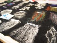 презентация техники сухого и мокрого валяния. Мастер Татьяна Сасина