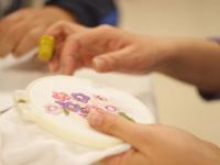 Презентация вышивки гладью. мастер Надежда Семеева