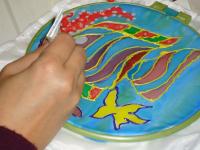 Мастер-класс по основам техники холодного батика. Мастер Марина Хабарова