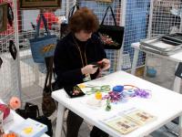 Презентация вышивки лентами. Мастер Светлана Королева