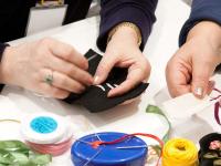 Презентация вышивки лентами. Мастер Светлана Королева