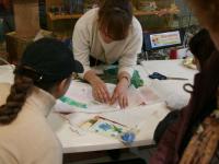 Мастер-класс 'Новогодняя открытка в технике декупаж с использованием специального флизелина Freudenberg. Мастер Любовь Белецкова