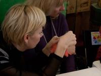 Мастер-класс 'Изготовление цветка из ткани'. Мастер Анна Ушакова