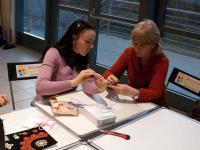 Мастер-класс по изготовлению украшения в технике фриволите. Мастер Екатерина Бурова