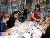 Мастер-класс 'Техника декупаж с одношаговым кракелюром' от компании 'Таир'