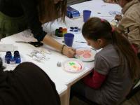 Мастер-класс 'Времена года' в технике холодного батика. Мастер Маргарита Фортинская