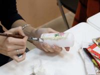 Мастер-класс по декупажу на свече. Мастер Анастасия Крупинина