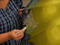 Мастер-класс 'Роспись акриловыми красками по разным поверхностям'. Мастер Татьяна Смирнова