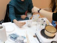 Мастер-класс по изготовлению гелевой свечки. Мастер Анастасия Крупинина