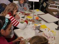 Мастер-класс для детей - Аппликация из шерстяных ниток