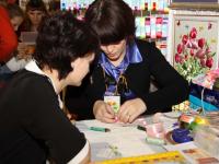 Презентация наборов для вышивания лентами Panna. Мастер Елена Кеда