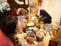 Творческая мастерская Лисья нора. Всё о декупаже рассказывали мастера Марина и Мирослава Трофимовы и Наталья Ризель