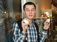 Мастер-класс от компании Питер-арт-Сервис. Декупаж и текстурная паста Сонет. Мастер Евгений Седин