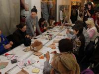 Мастер-класс Брошь с нанесённым рисунком. Мастер Анна Гаматина