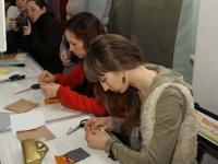 Мастер-класс Брошь с нанесённым рисунком. Мастер Анна Гаматина