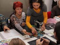 Мастер-класс от компании Фредерик. Полимерная глина Fimo и инструменты Makins. Мастер Оксана Смирная