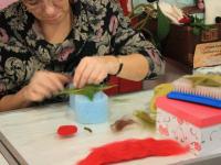 Мастер-класс по сухому валянию. Мастер Юлия Курбатова