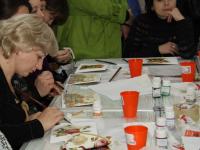 Мастер-класс от компании Питер-арт-Сервис. Декупаж и текстурная паста Сонет. Мастер Марина Трофимова и Наталья Ризель