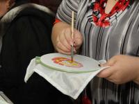 Мастер-класс по батику. Мастер Светлана Лабасса