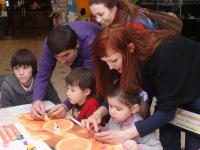 Творческие мастер-классы в детской зоне