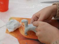 Мастер-класс Дымковская игрушка из самотвердевающей полимерной глины