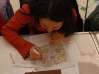 Мастер-класс от компании Питер Арт Сервис. Витражная роспись красками Decola. Мастер Анна Богова