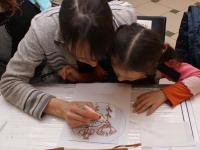 Мастер-класс от компании Питер Арт Сервис. Витражная роспись красками Decola. Мастер Анна Богова