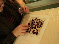 Мастер-класс от компании Питер Арт Сервис. Витражная роспись красками Decola. Мастер Анна Богова