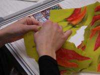 Мастер-класс от компании Питер Арт Сервис. Панно с использованием текстурной пасты Сонет. Мастер Анна Богова