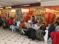 Мастер-класс от компании Питер Арт Сервис. Панно с использованием текстурной пасты Сонет. Мастер Анна Богова