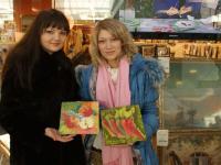 Мастер-класс от компании Питер Арт Сервис. Панно с использованием текстурной пасты Сонет. Мастер Анна Богова