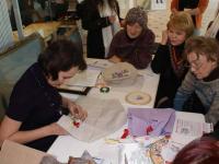 Мастер-класс по технике вышивка лентами. Мастер Эльмира Мухина