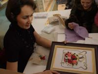 Мастер-класс по технике вышивка лентами. Мастер Эльмира Мухина