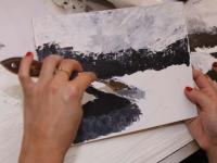 Мастер-класс Рисунок маслом. Техника гризаль