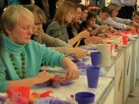 Мастер-класс Сказочный цветок в технике мокрого валяния. Мастер Елена Копысова