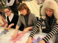 Мастер-класс Сказочный цветок в технике мокрого валяния. Мастер Елена Копысова