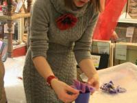 Мастер-класс Сказочный цветок в технике мокрого валяния. Мастер Елена Копысова