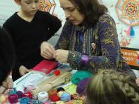 Презентация творческой мастерской Птица радость. Техника плетения мандалы. Мастер Ирена Палей