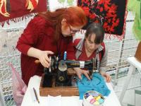 Презентация техники вышивка на швейной машинке. Мастер Лилия Любченко